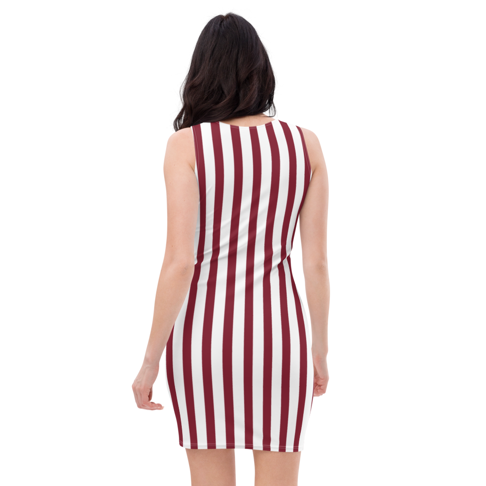 Red Stripes Dress