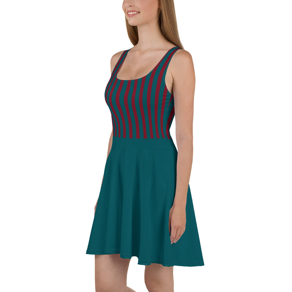 Green Stripes Dress