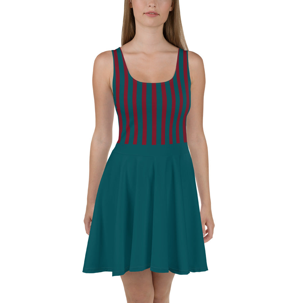 Green Stripes Dress