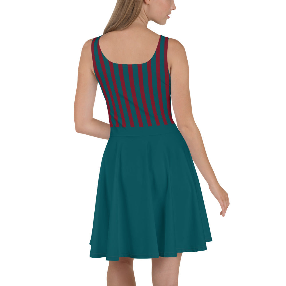 Green Stripes Dress