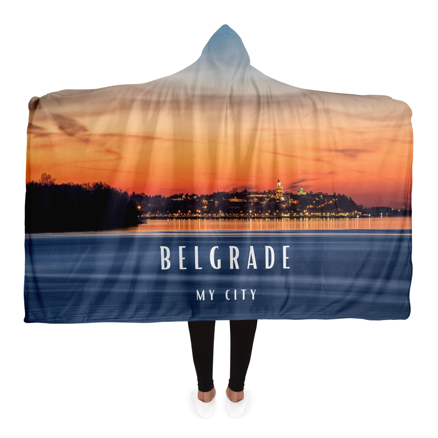 Hooded Blanket - Belgrade