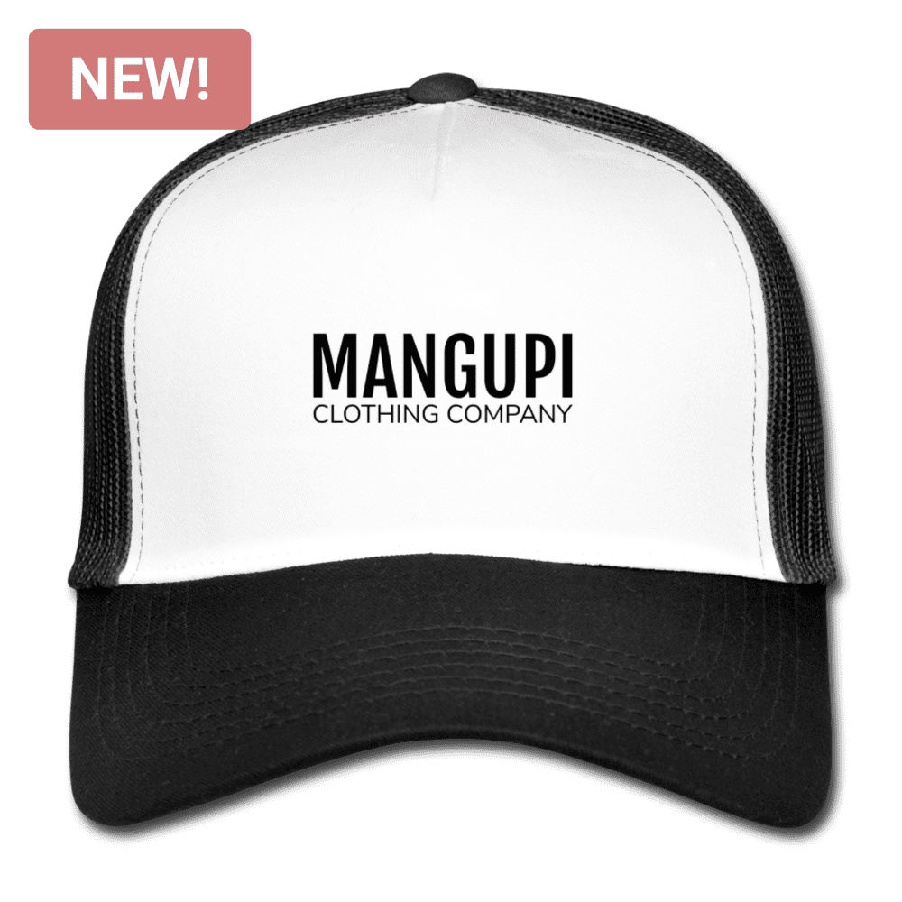 Trucker Cap - white/black