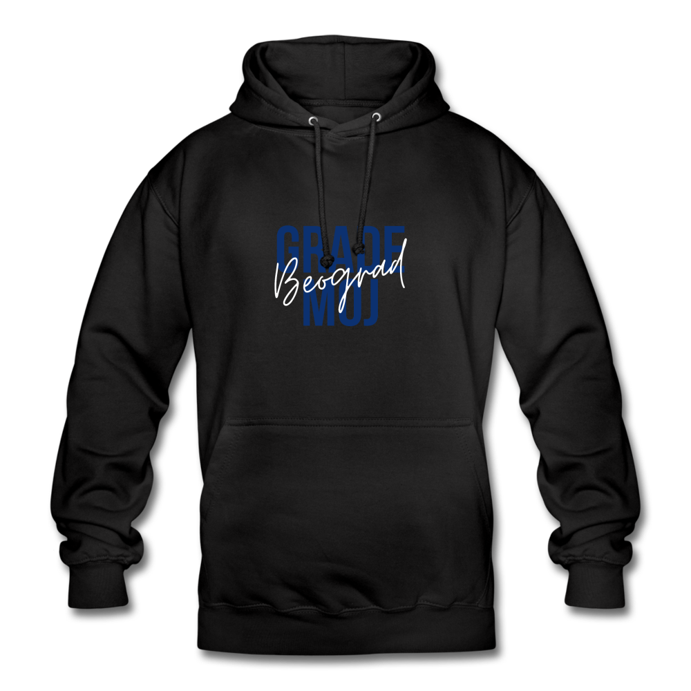 Beograd Blue Hoodie - black