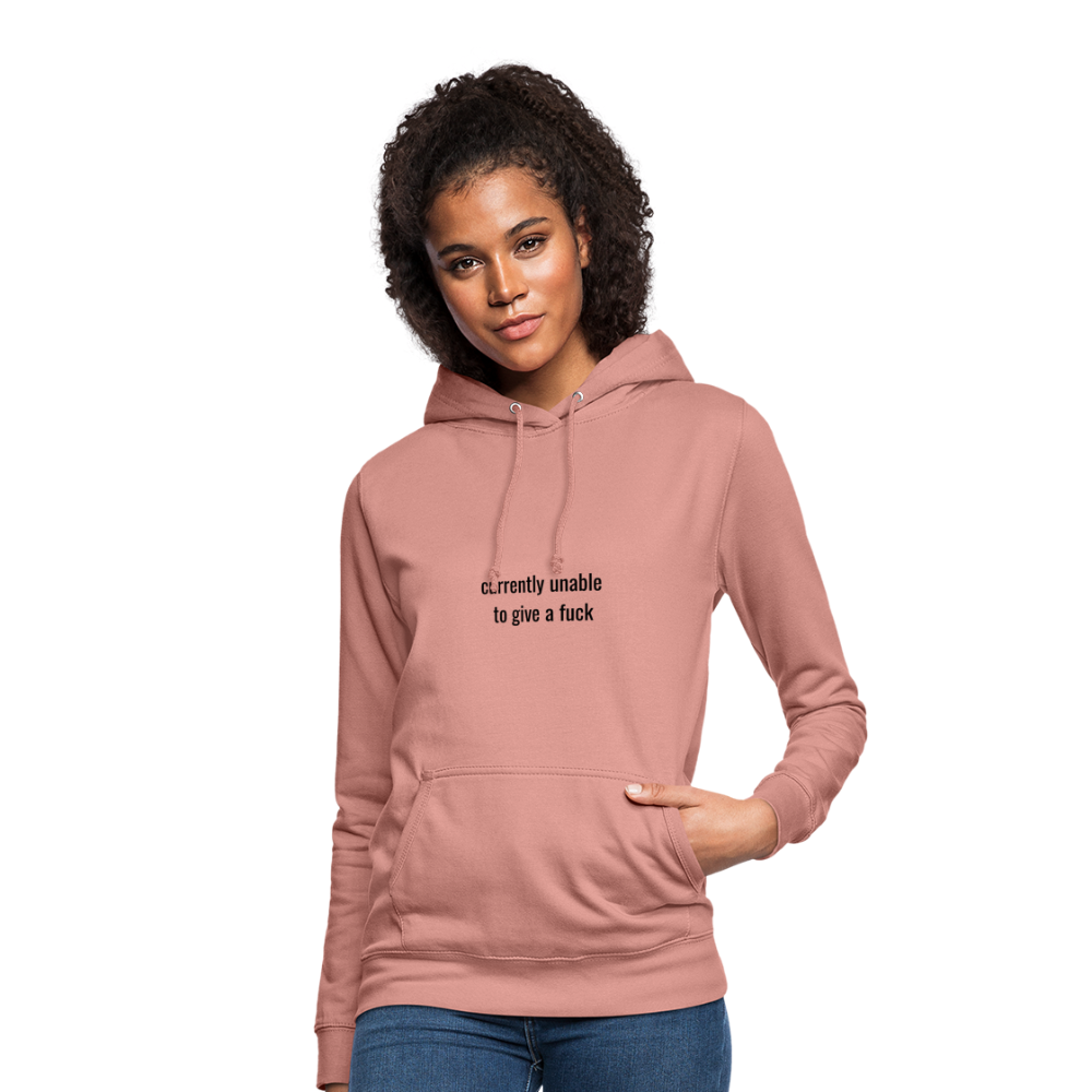 Women's Hoodie - dusky rose