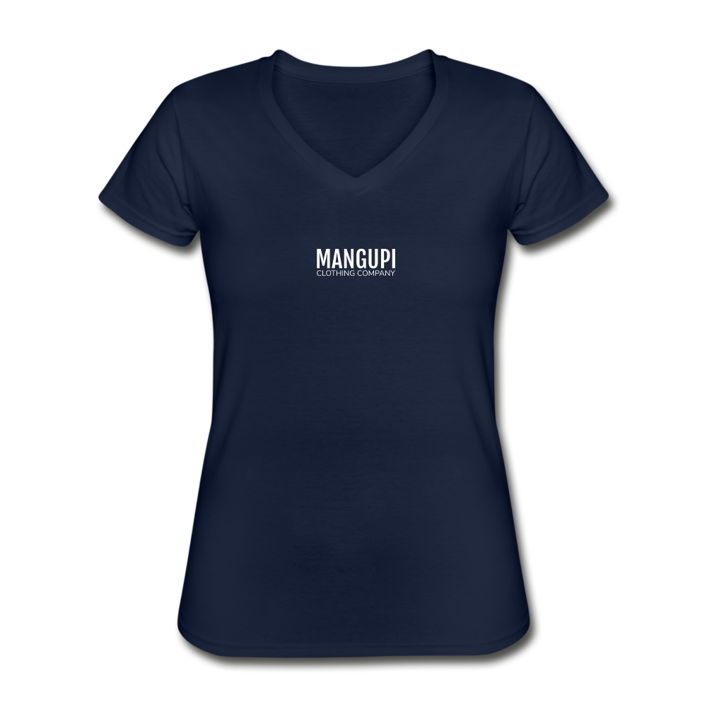 Classic Women’s V-Neck T-Shirt - navy