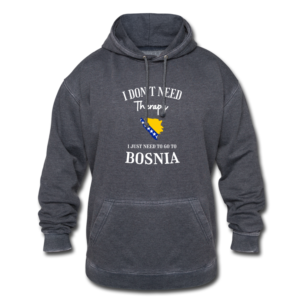 Bosnian Vintage Hoodie - washed navy