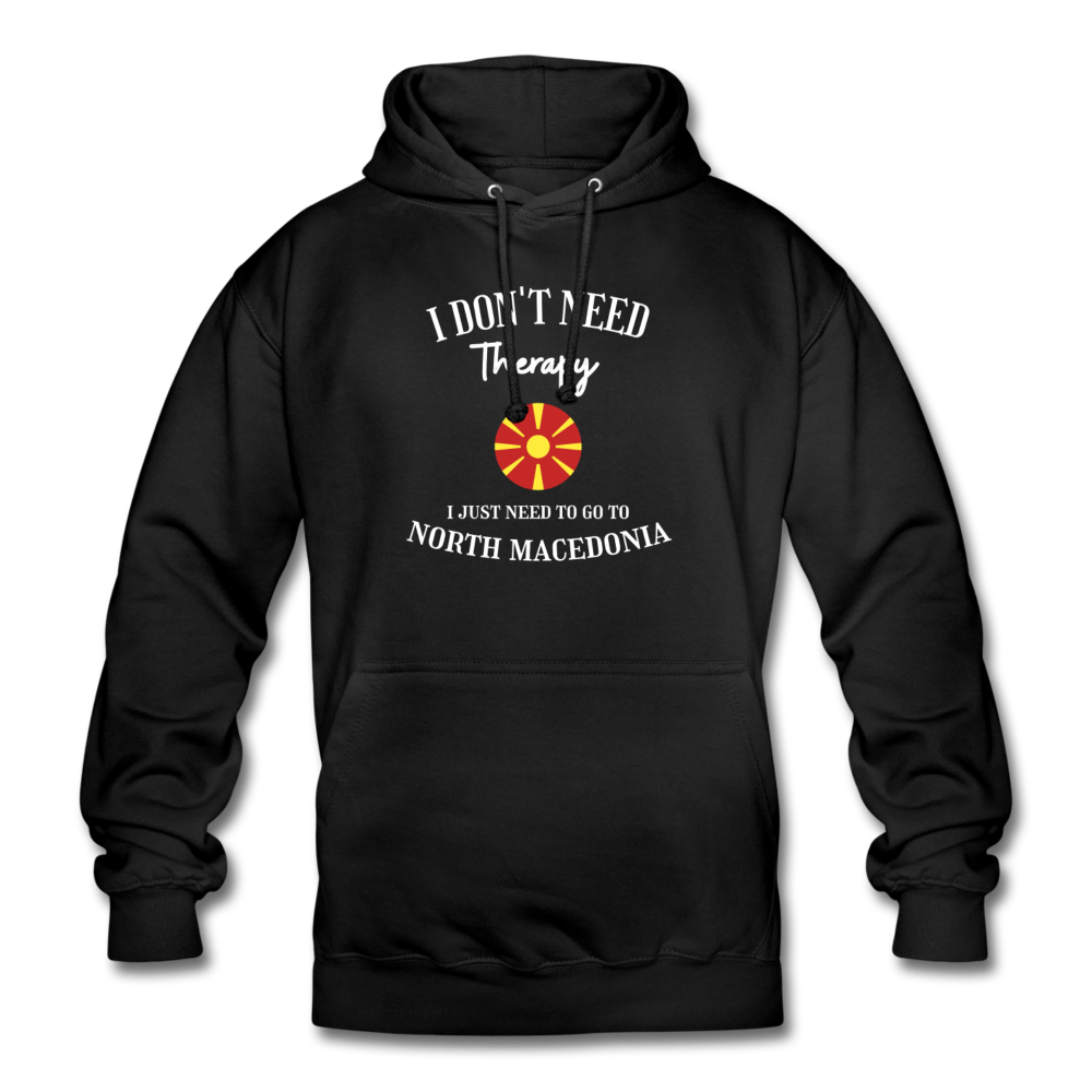 North Macedonia Hoodie - black