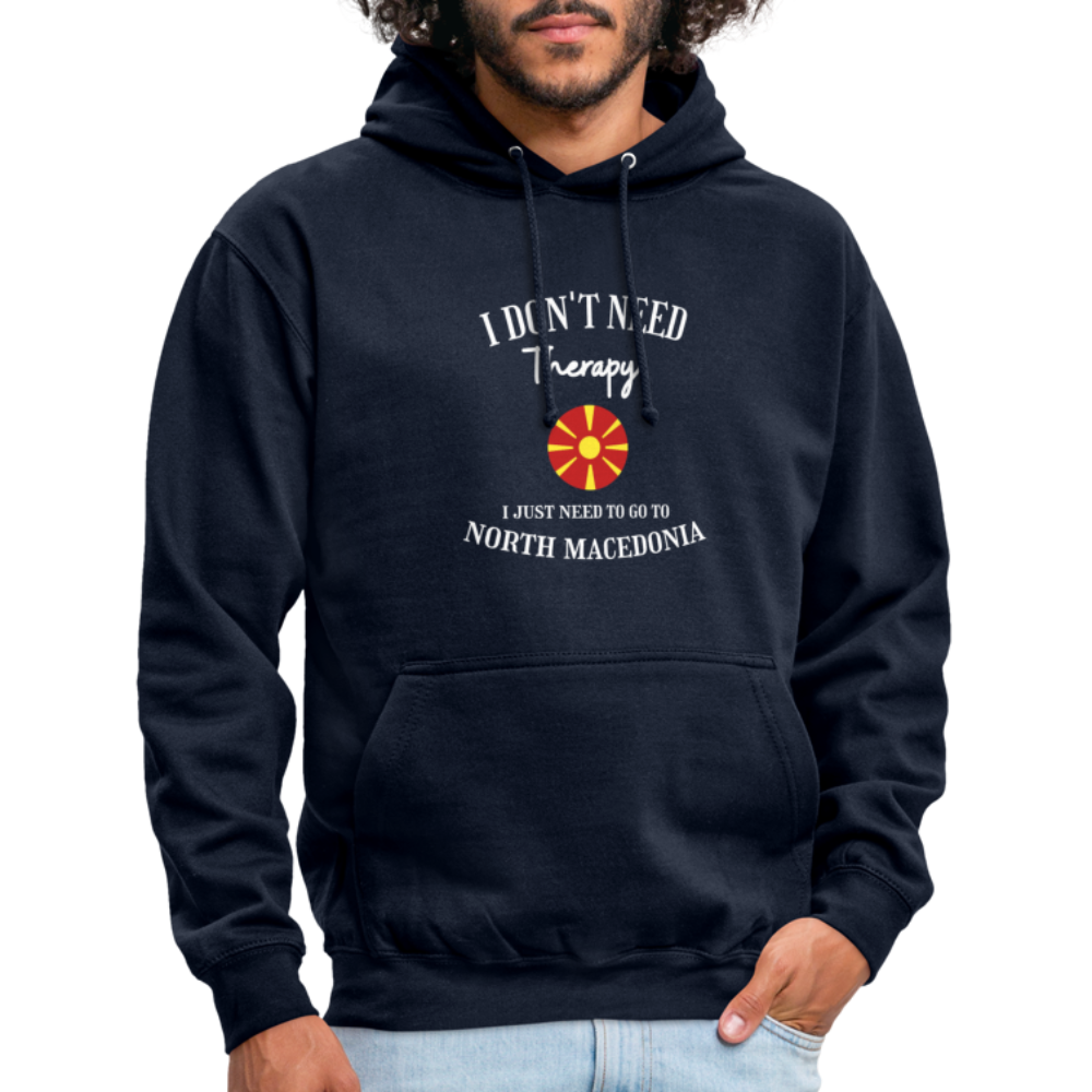 North Macedonia Hoodie - navy