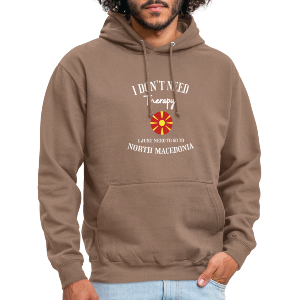 North Macedonia Hoodie - mocha