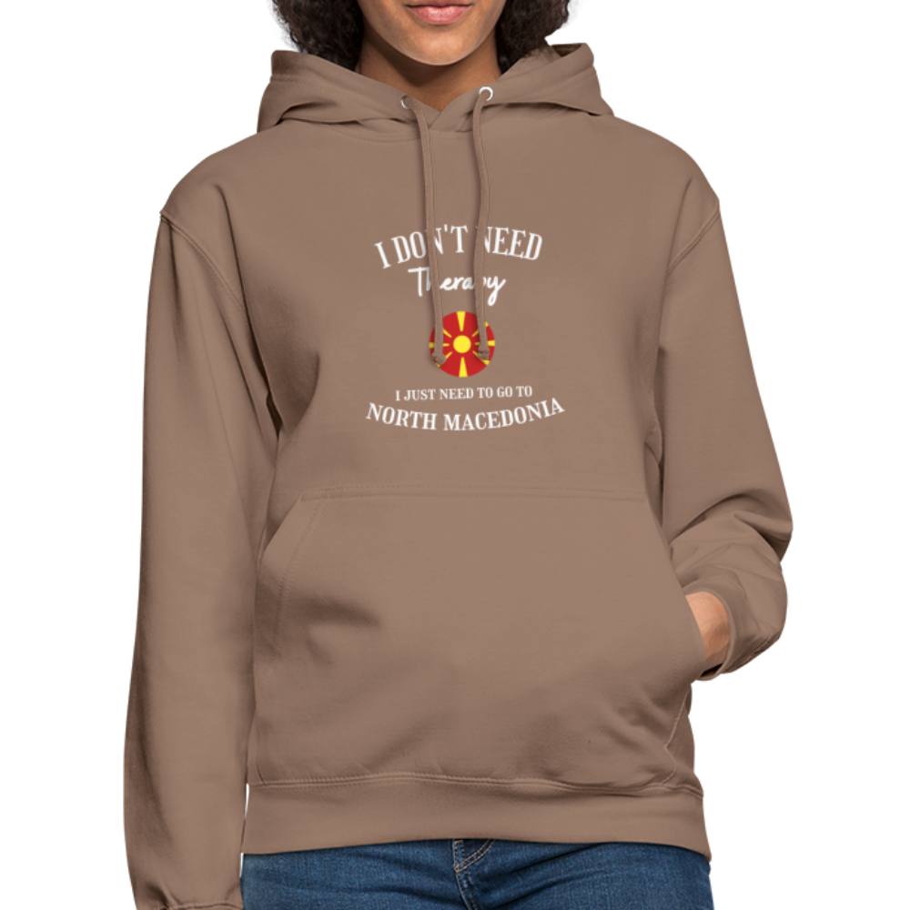 North Macedonia Hoodie - mocha