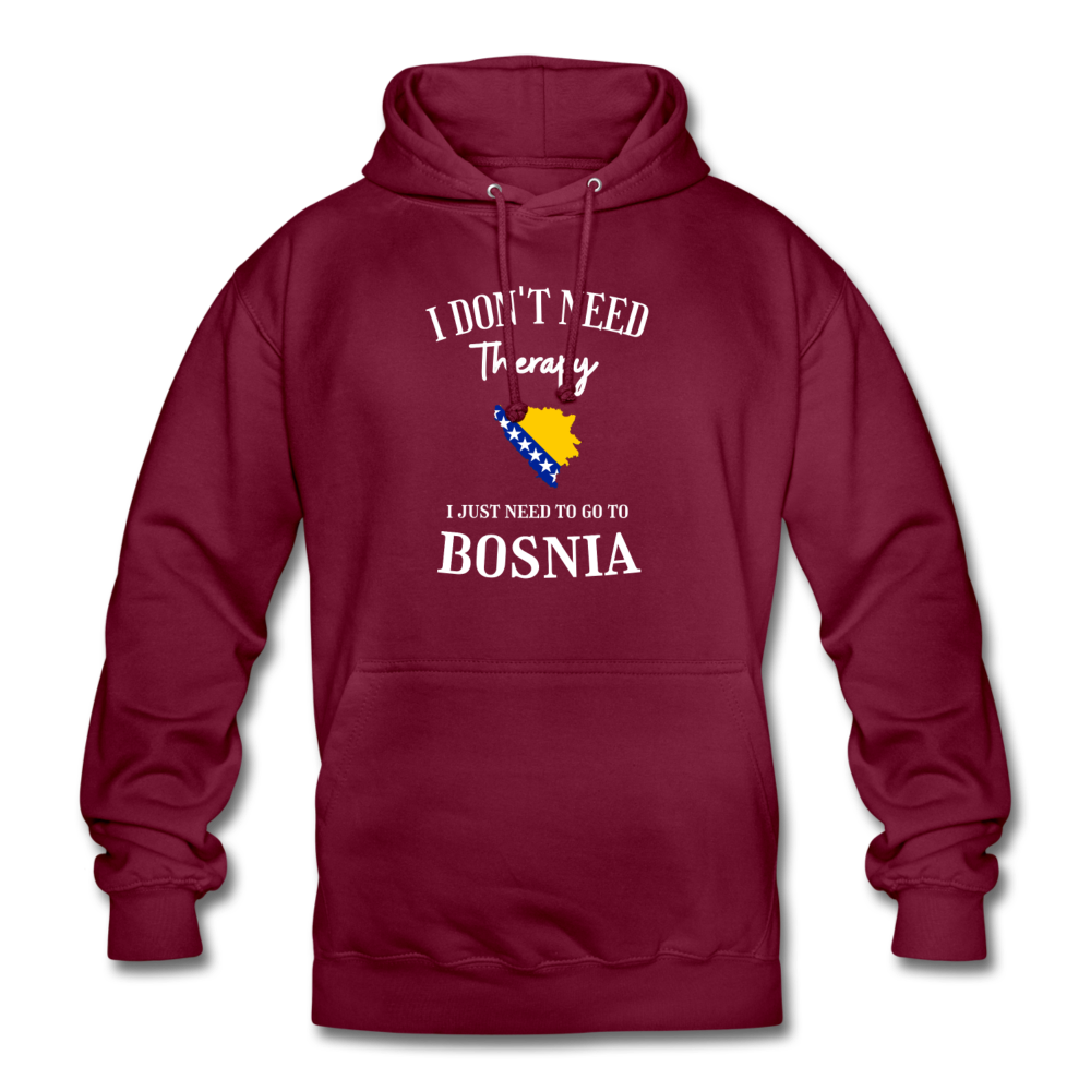 Bosnia Hoodie - bordeaux