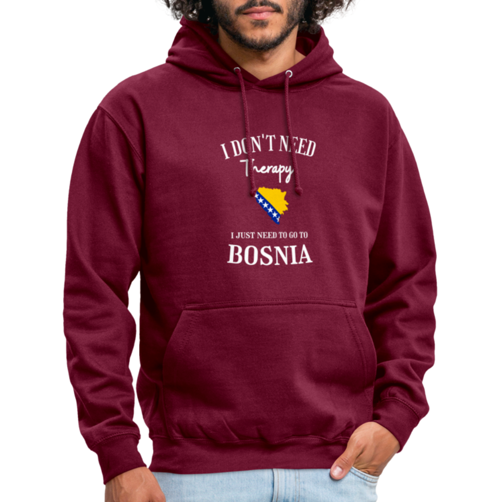 Bosnia Hoodie - bordeaux